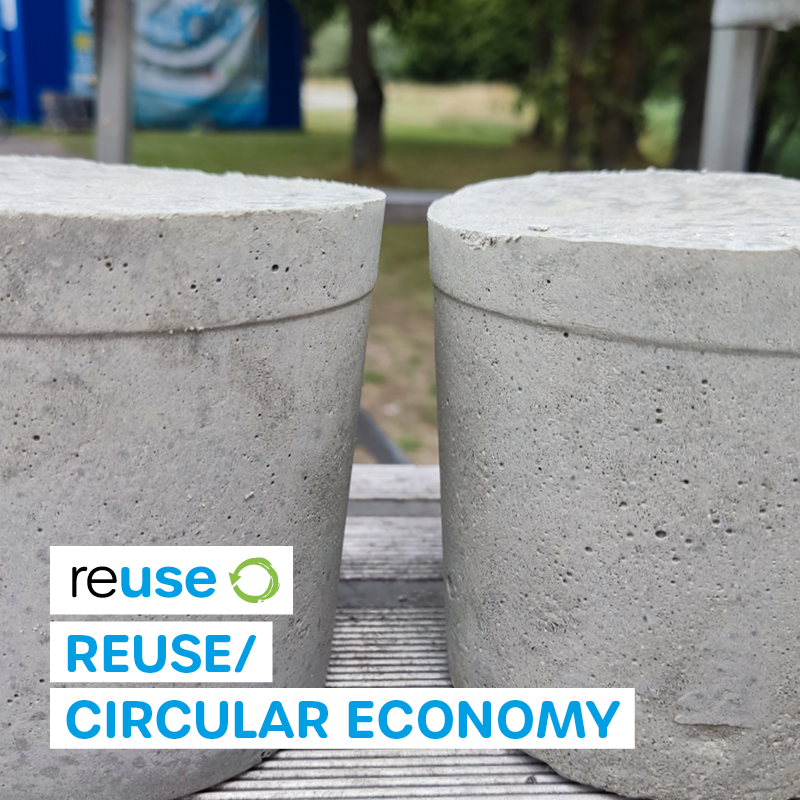 reuse: micropalstic reuse and circular economy