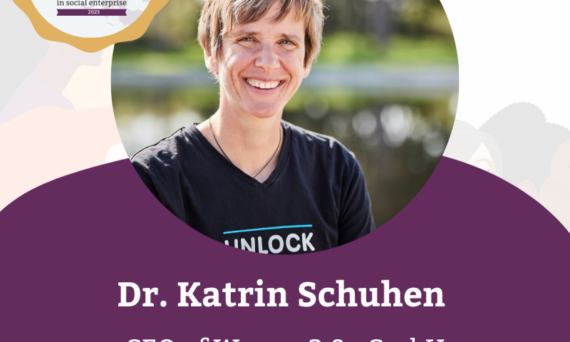 Dr. Katrin Schuhen - Top 100 Frauen in Social Enterprises