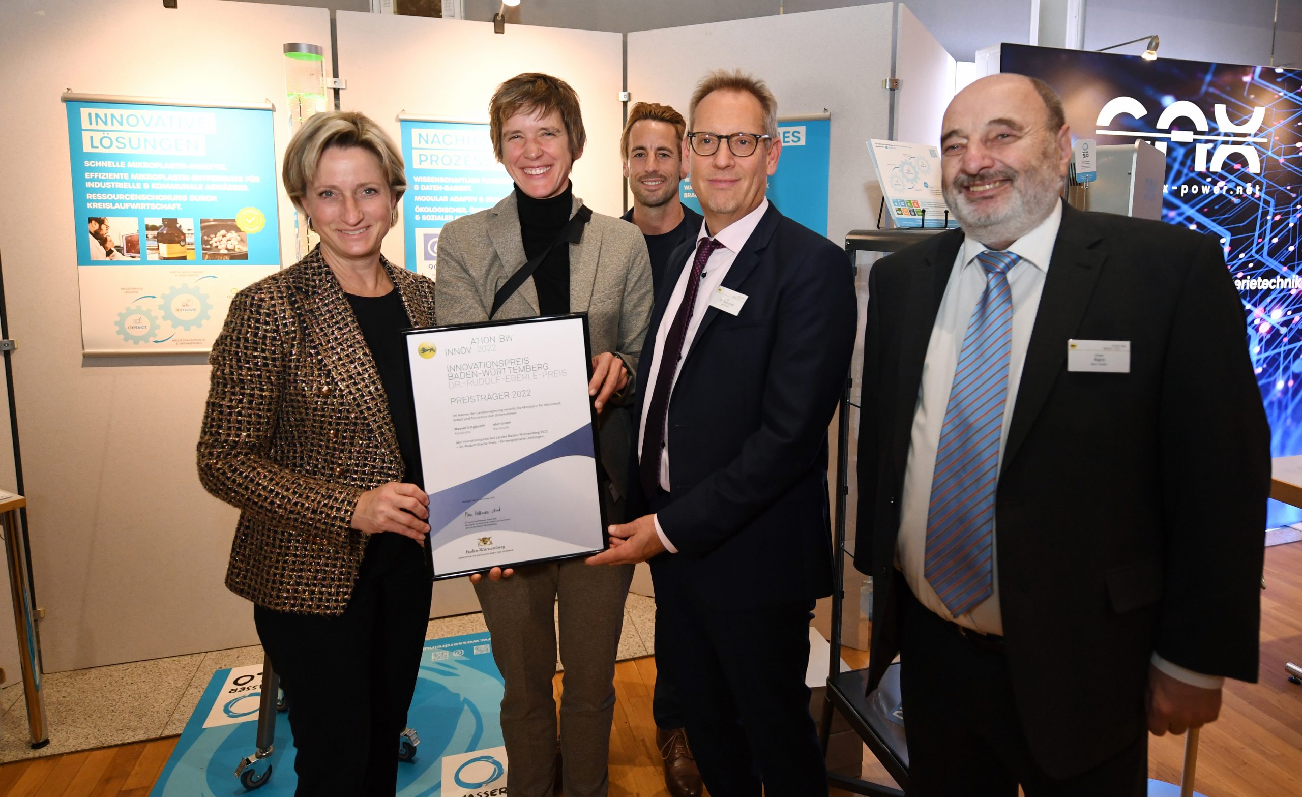 Innovationspreis Baden-Württemberg Kooperationspartner Siegerfoto