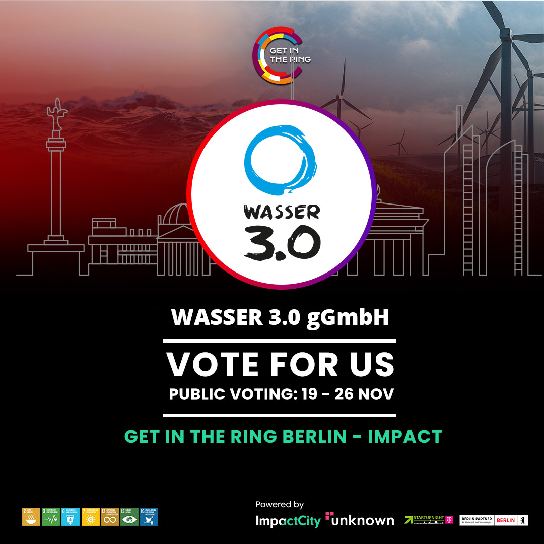 Get in the Ring - Vote for Wasser 3.0
