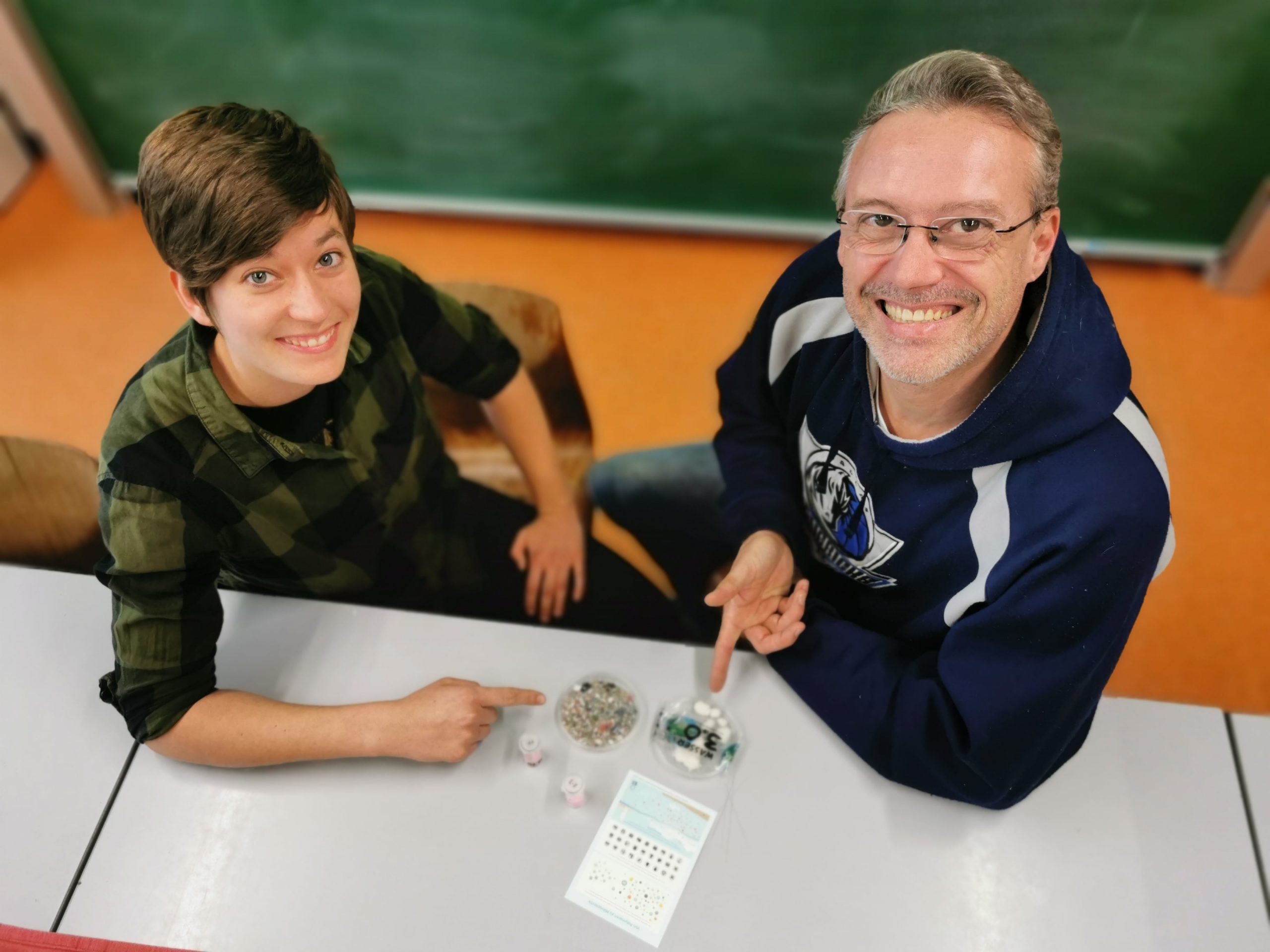Simone Thalmann und Oliver Bläß - Mikroplastik im Unterricht
