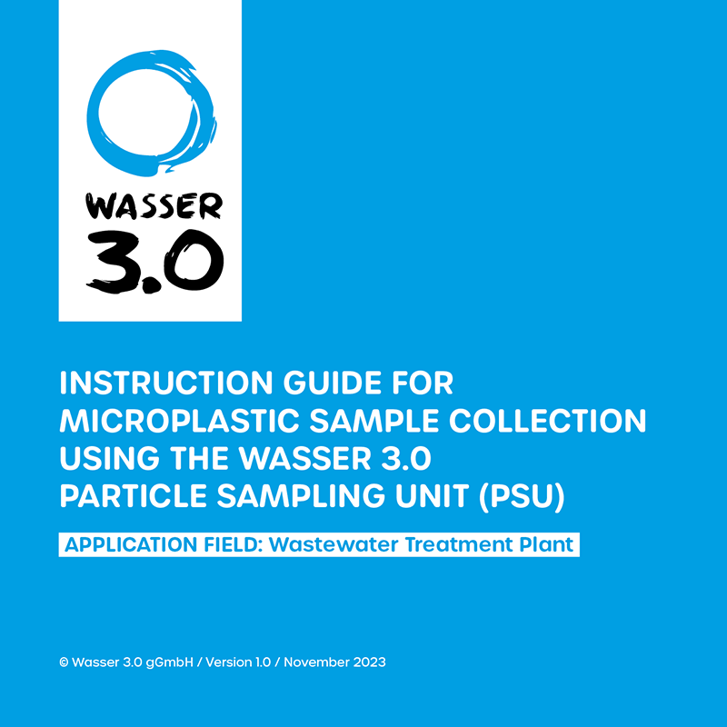 Guide for microplastics sample collection using the paericle sampling unit