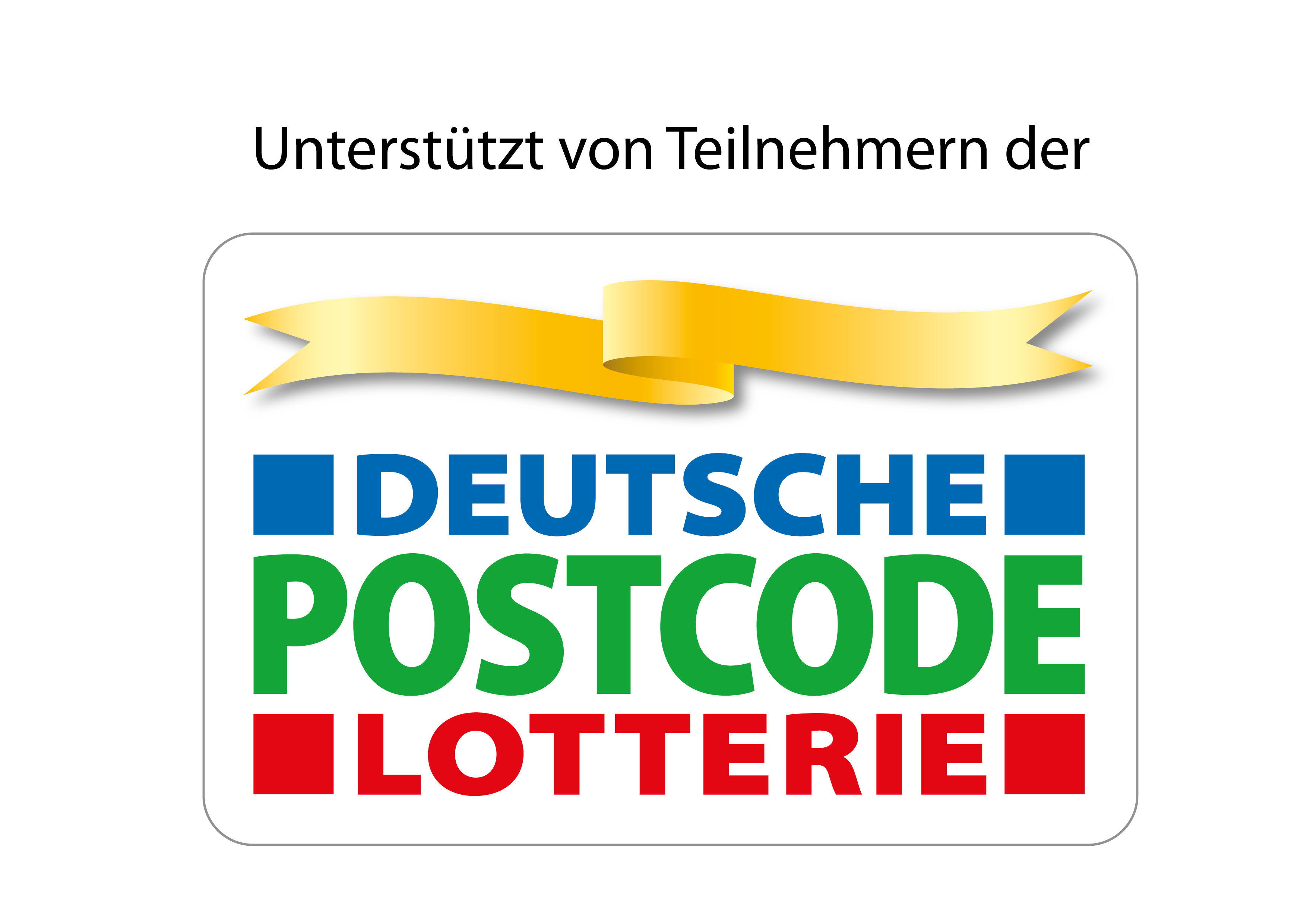 Unterstützt von Teilnehmern der Deutschen Postcode Lotterie