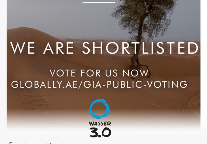 We are shortlisted for the Global innovation Award 2021