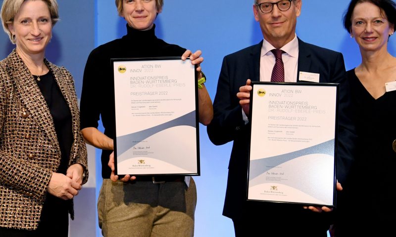 Innovationspreis BW 2022 an Wasser 3.0 und abcr