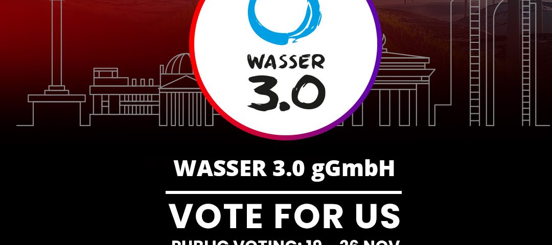 Get in the Ring - Vote for Wasser 3.0