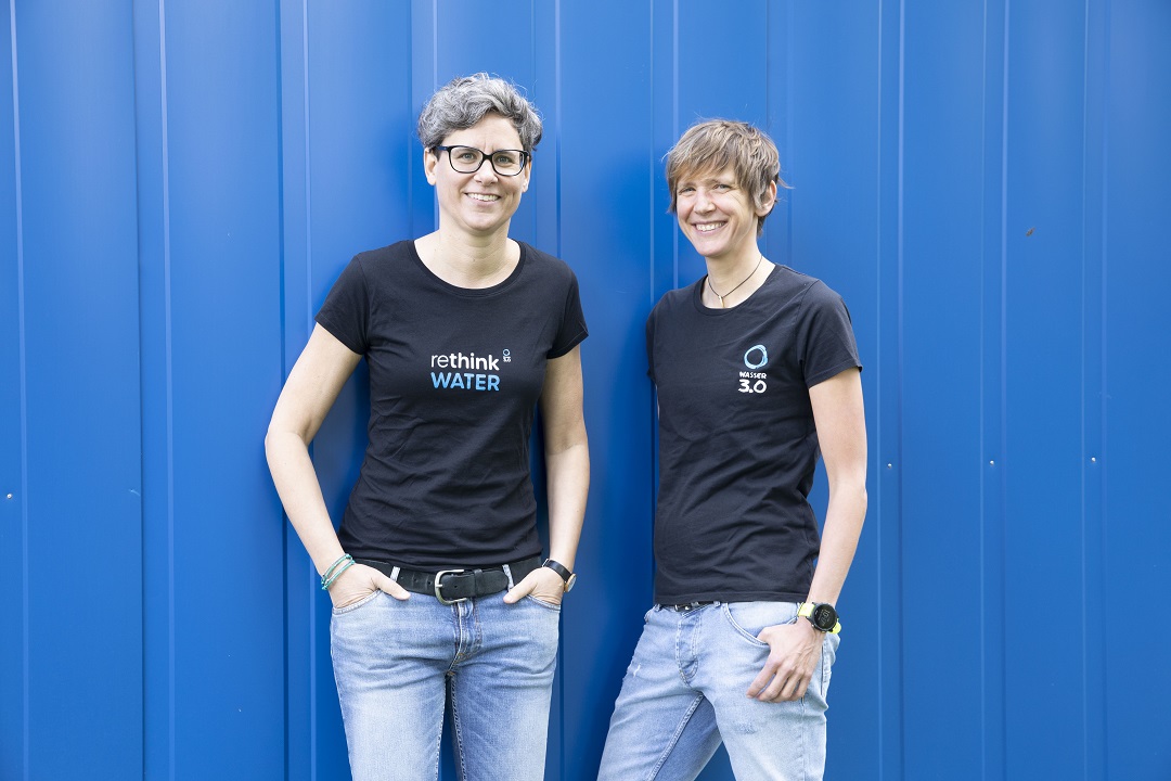 Silke Haubensak (left) und Dr. Katrin Schuhen (right) - Founder of Wasser 3.0