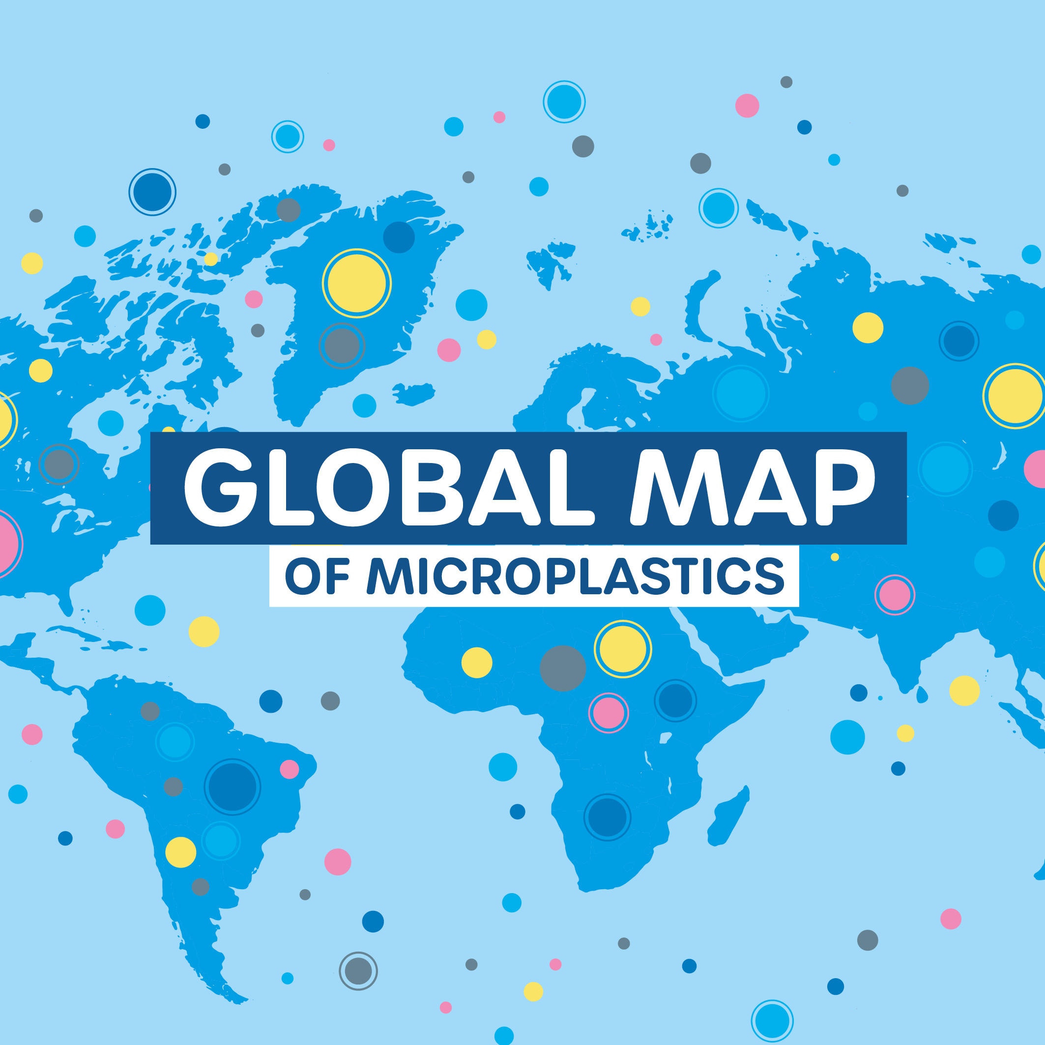 Global Map of Microplastics