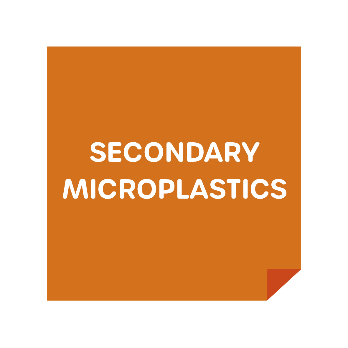 Secondary Microplastics