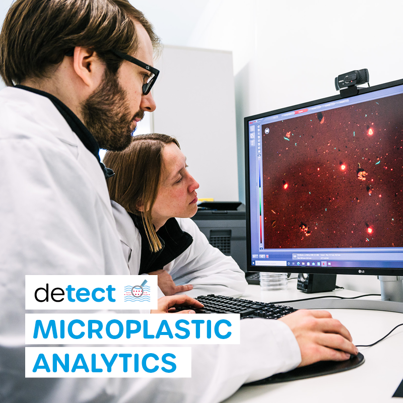 microplastic analytics: detect microplastics