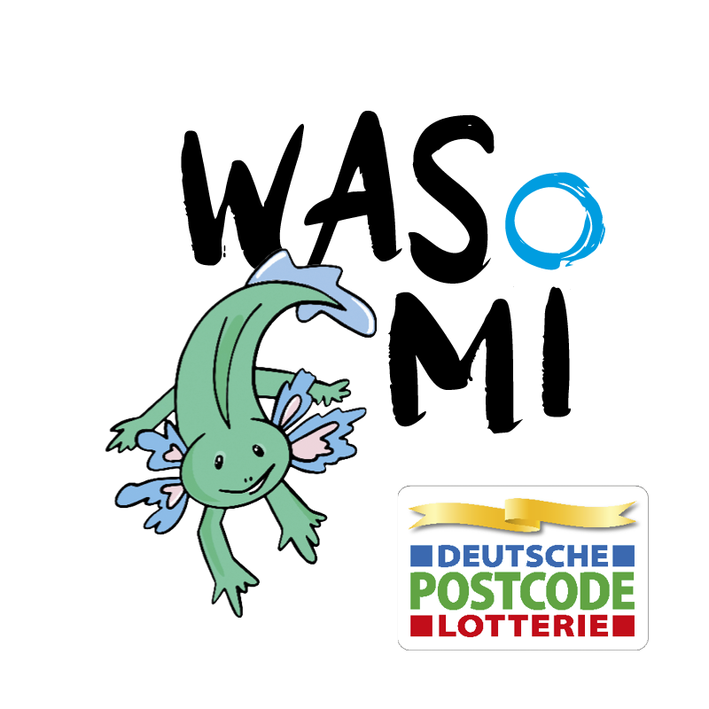 WASoMI Logo powered by Postcode Lotterie