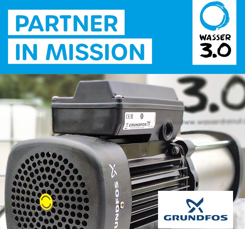 Partner in Mission - Grundfos liefert Pumpen für unsere Anlagen