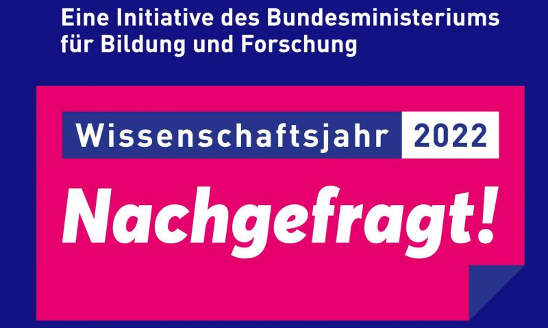 Wissenschaftsjahr 2022 - Wasser 3.0 ist dabei