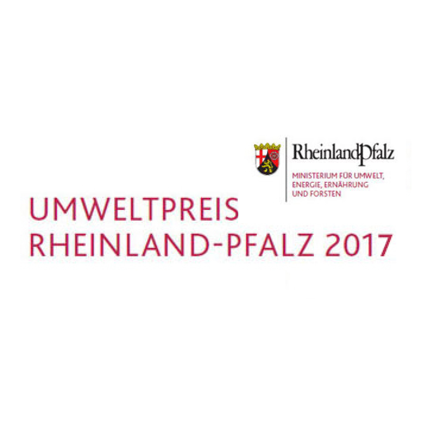 Umweltpreis Rheinland-Pfalz 2017